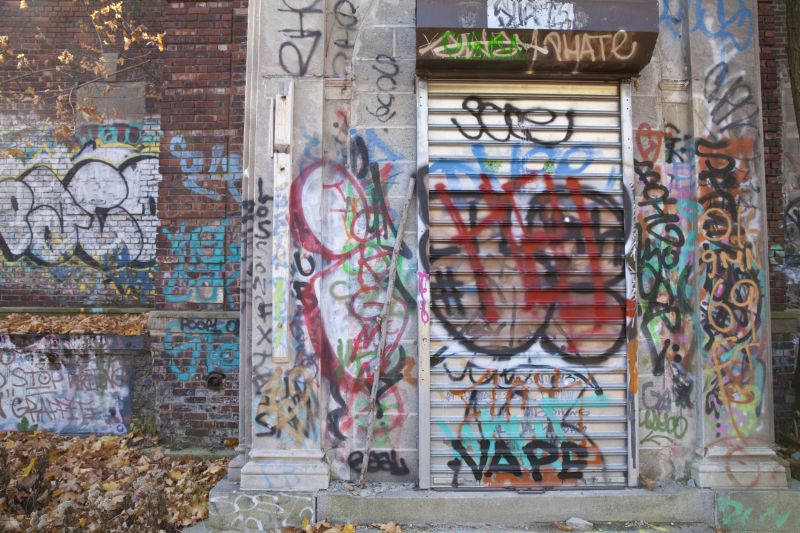 Graffiti Removal detail